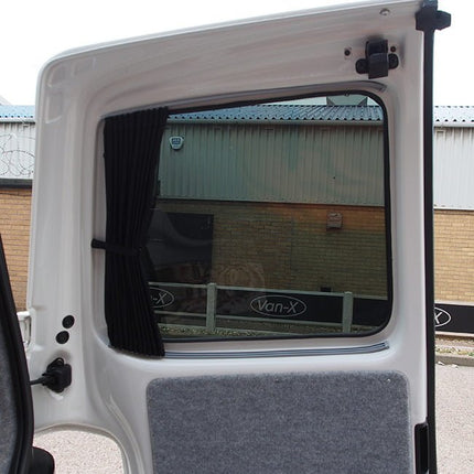 For Mercedes Vito MK2 Plastic Interior Premium Window Curtains - Black/Black - CREATE YOUR OWN BUNDLE!! Van-X
