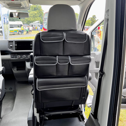 For VW California Ocean Campervan Leatherette Captain’s Back Seat Organiser | Van-X