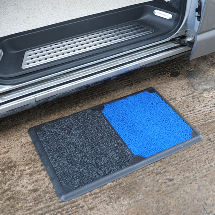 Van-X Two-Tone Disinfectant Floor Mat – Antibacterial Door & Floor Mat for Campervans