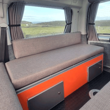 For Peugeot Expert Premium Window Curtains - Black/Grey - CREATE YOUR OWN BUNDLE! | Van-X