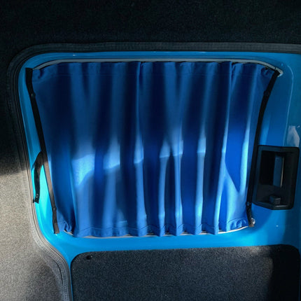 For VW T6.1 Transporter Van Conversion Premium Curtains Van-X - Black/Blue - CREATE YOUR OWN BUNDLE! Van-X