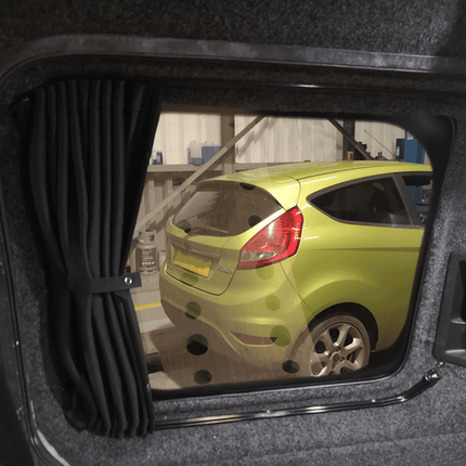 For Peugeot Expert Premium Window Curtains - Black/Black - CREATE YOUR OWN BUNDLE! | Van-X