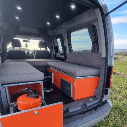 For Peugeot Expert Premium Window Curtains - Black/Grey - CREATE YOUR OWN BUNDLE! | Van-X