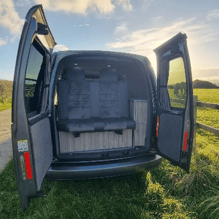 For Fiat Scudo Premium Window Curtains - Black/Grey - CREATE YOUR OWN BUNDLE! | Van-X
