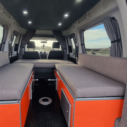For Citroën Dispatch Premium Window Curtains - Black/Grey - CREATE YOUR OWN BUNDLE! | Van-X