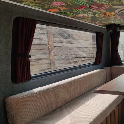 For VW T4 Premium 1 x Side Window Curtain Van-X