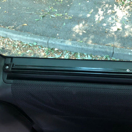 For VW T5 Caravelle / Shuttle Premium Window Curtains - Black/Black - CREATE YOUR OWN BUNDLE! Van-X