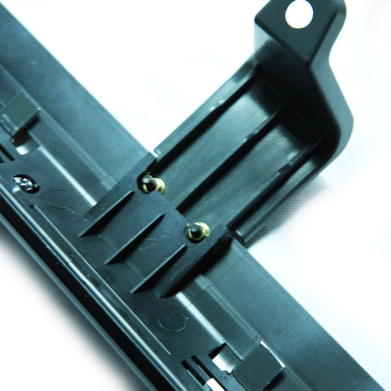 For VW T5, T5.1 SWB Side Skirts Deep Black Plastic Painted and Ready to Fit (B-Grade)