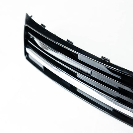 For VW T6 Transporter Light Bar DRL Kit Gloss Black | Highline & Sportline Bumper